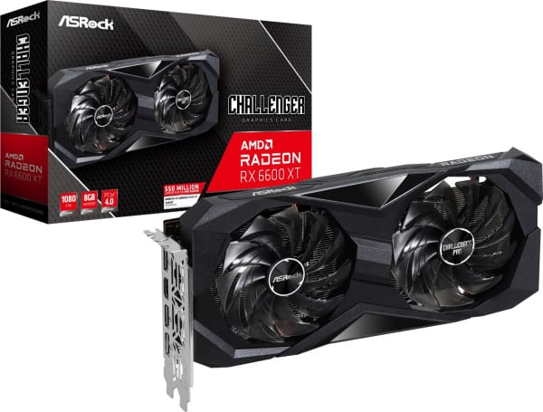 Asrock Radeon RX6600 Challenger D 8G OC Asrock Radeon RX6600 Challenger D 8G OC