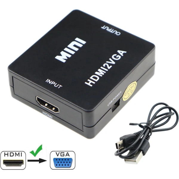 Adapter HDMI na VGA 1080P