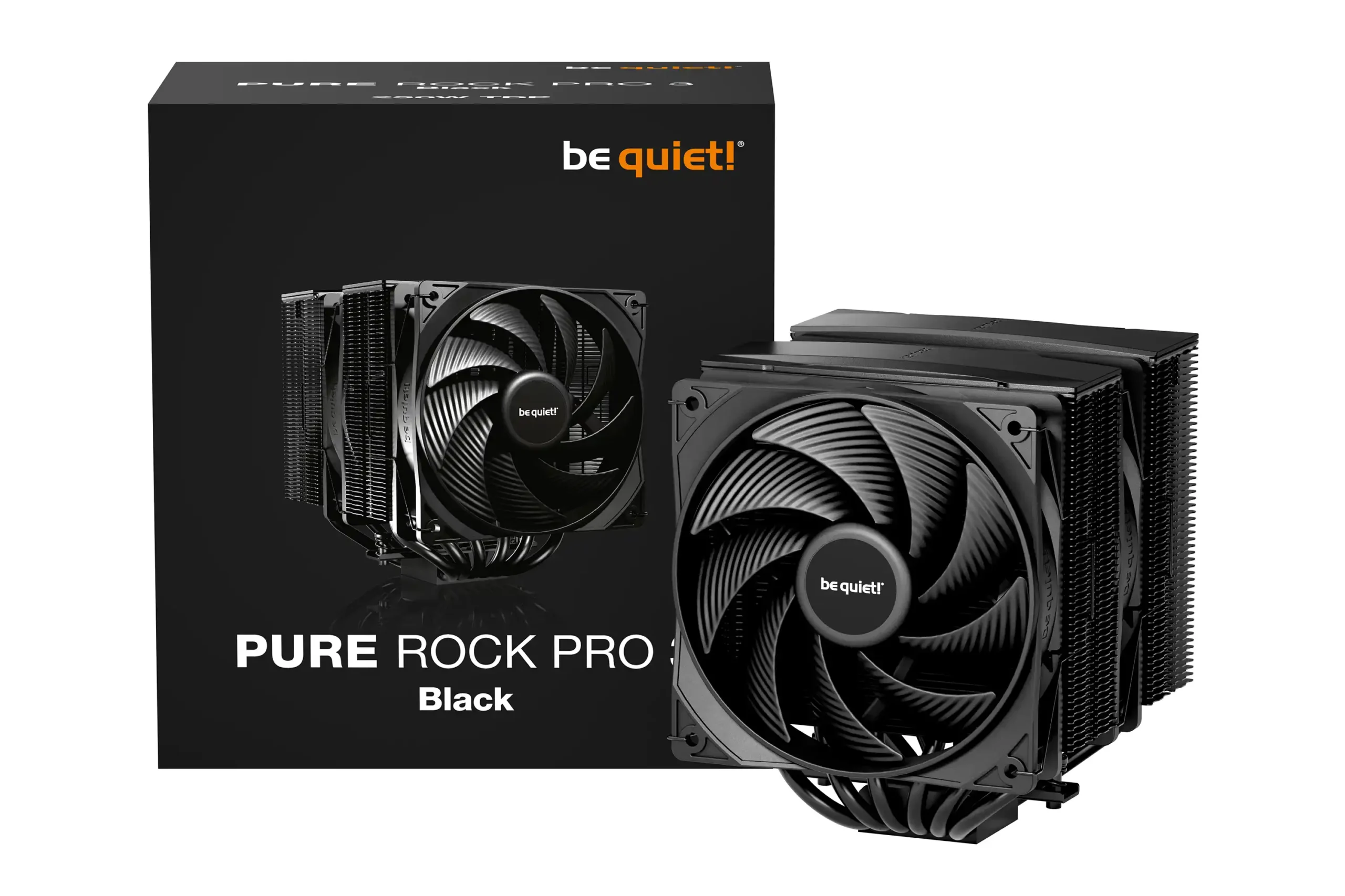CPU-Cooler-Be-quiet-Pure-Rock-Pro-3-Black-BK042-AM4AM512001700TDP-250W-3 CPU Cooler Be quiet Pure Rock Pro 3 Black BK042 (AM4