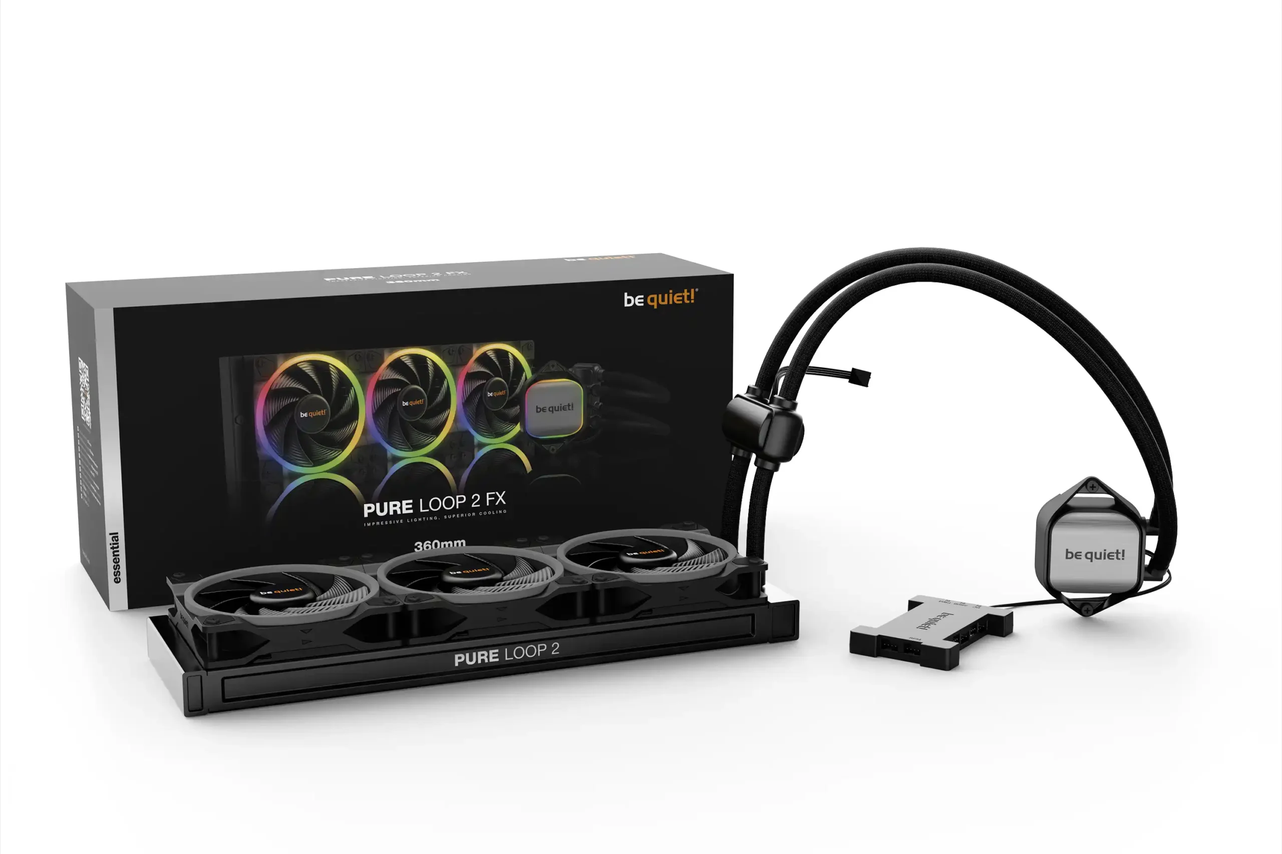 CPU-Vodeno-hladjenje-Be-quiet-RGB-Pure-Loop-2-FX-360mm-BW015-AM4AM51700120020662011-3 CPU Vodeno hladjenje Be quiet RGB Pure Loop 2 FX 360mm BW015 (AM4