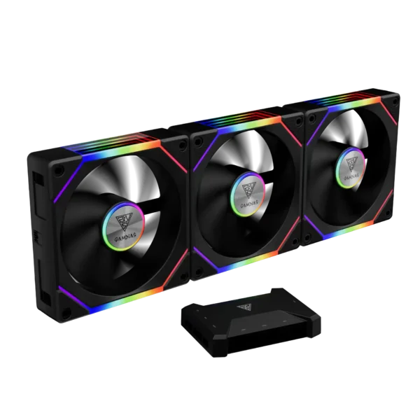 Case Cooler 3x120mm Gamdias Aeolus P2-1203U