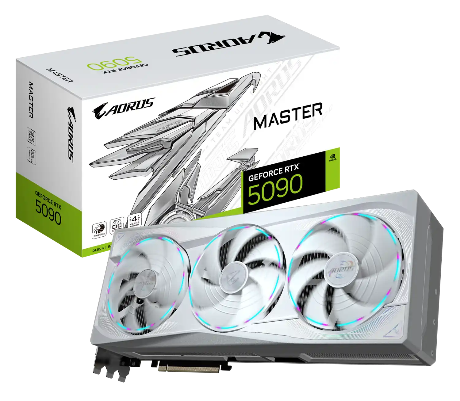 Graficka-karta-GIGABYTE-AORUS-GeForce-RTX-5090-MASTER-ICE-32GB-3 Graficka karta GIGABYTE AORUS GeForce RTX 5090 MASTER ICE 32GB