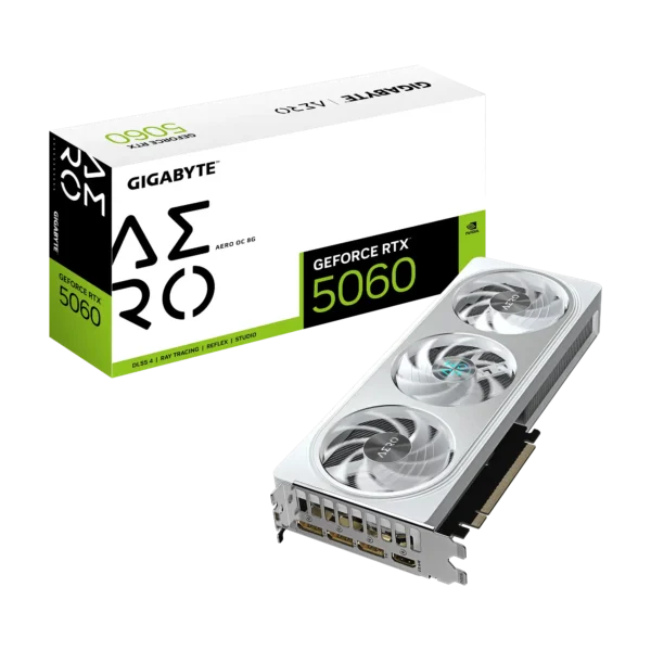 Grafička karta Gigabyte GeForce RTX 5060 Aero OC GV-N5060AERO OC-8GD 8GB GDDR7