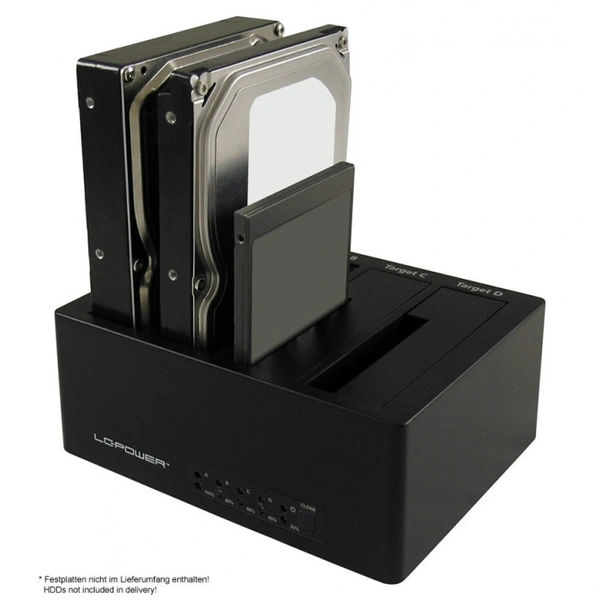 HDD-D.-Station-4-bay-LC-DOCK-U3-4B-4xSSDHDD-Black-USB-3.0eSATA-1-1 Black