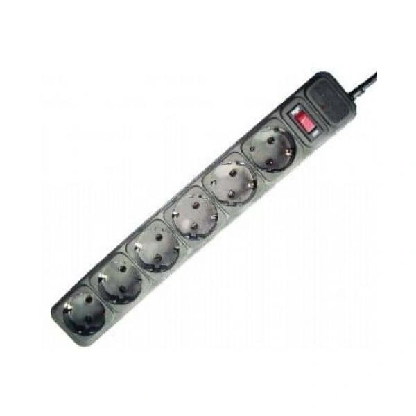 Kabl GEMBIRD Protektor SPG6-B-15 6mesta 4.5m Black