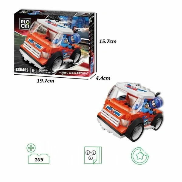 Kocke Blocki grand tour trka  kamionima 109 delova