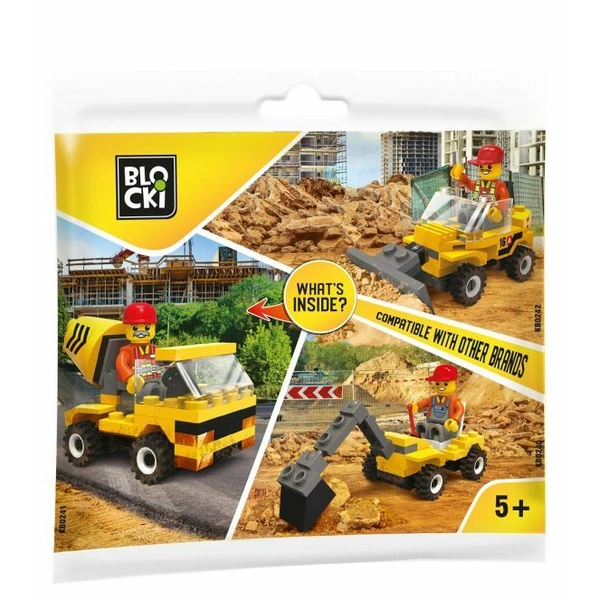 Kocke Blocki radne masine iznenadjenje 49 delova