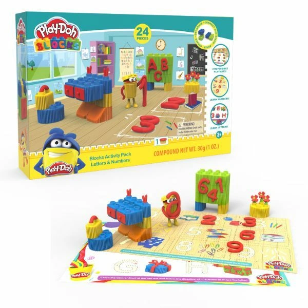 Kocke s plastelinom skola 24 delova 3404