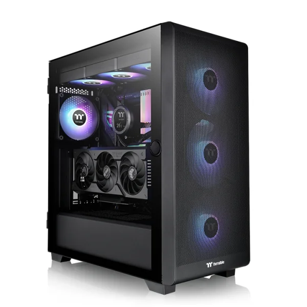 Kuciste Thermaltake S250 TG ARGB Black, CA-1Y6-00M1WN-00 | UFORCE.RS