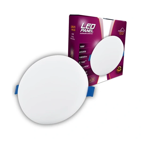 Led panel FM LUMUPO-18W 6500 ugradna krug