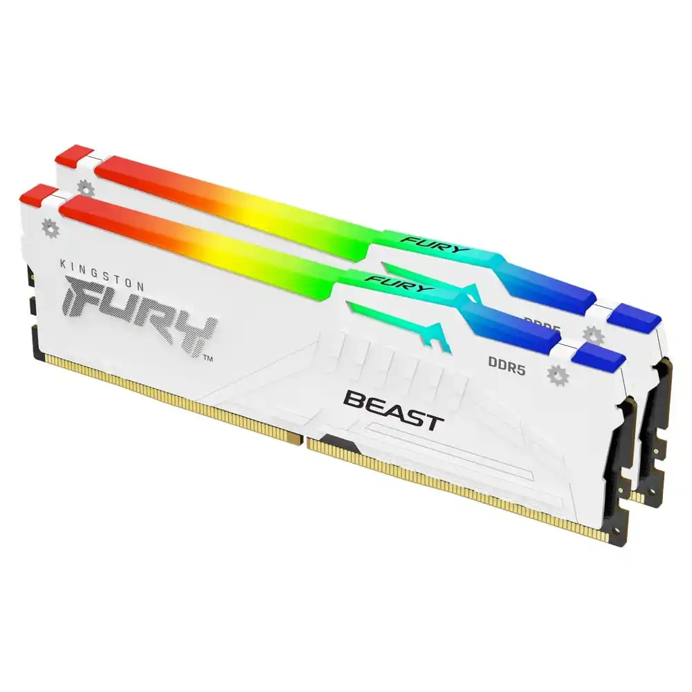 Memorija-DDR5-64GB2x32GB-6000MHz-Kingston-Fury-Beast-KF560C36BWEAK2-64-White-EXPO-1-1