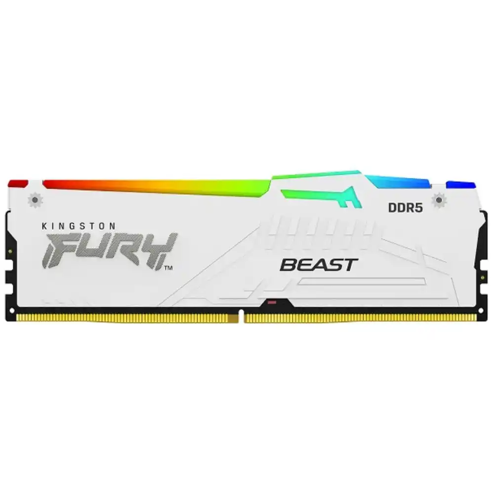 Memorija-DDR5-64GB2x32GB-6000MHz-Kingston-Fury-Beast-KF560C36BWEAK2-64-White-EXPO-2 Memorija DDR5 64GB(2x32GB) 6000MHz Kingston Fury Beast KF560C36BWEAK2-64 White EXPO