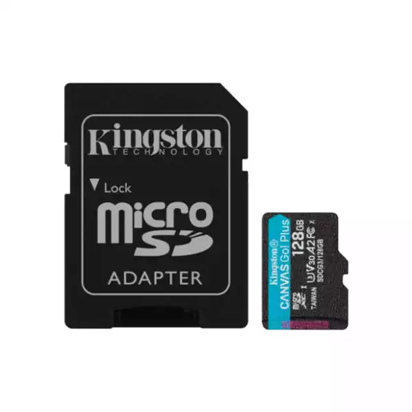 Micro-SD-Card-128GB-KingstonSD-adapterSDCG3128GB-1 Micro SD Card 128GB Kingston+SD adapter/SDCG3/128GB