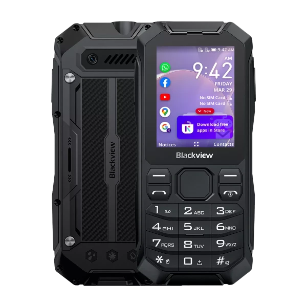 Mobilni-telefon-Blackview-N1000-Black-IP69-1 Mobilni telefon Blackview N1000 Black IP69