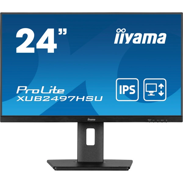 Monitor 23.8" Iiyama XUB2497HSU-B2 IPS 1920x1080/100Hz/1ms/HDMI/DP/USB/zvučnici