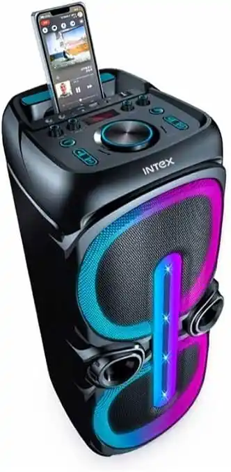 Party-Boom-Box-Intex-T21105-BT-FMAuxUSB1-x-Bezicni-mikrofonDaljinski60W-1-1