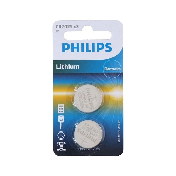Philips Dugmasta Baterija CR2025