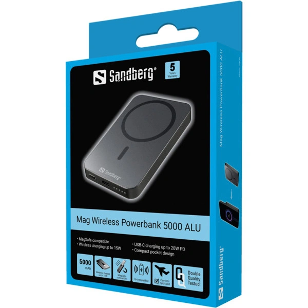 Powerbank-Sandberg-Mag-5000mAh-Wireless-ALU-1-1