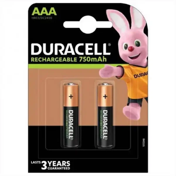 Punjiva baterija Duracell AAA 750mAh (pak 2 kom)