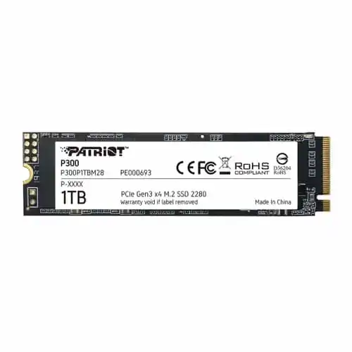 SSD-M.2-NVMe-1TB-Patriot-P300-2100MBs1650MBs-P300P1TBM28-3 SSD M.2 NVMe 1TB Patriot P300 2100MBs/1650MBs P300P1TBM28