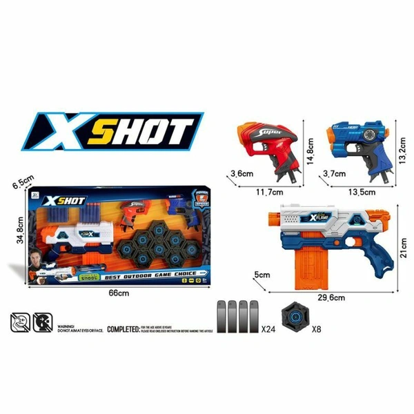 Set pistolja sa mekanim mecima i dodacima 53510