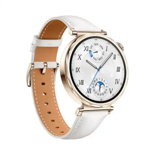 Smart-Watch-HUAWEI-GT-5-42mm-White-kozna-narukvica-2-1