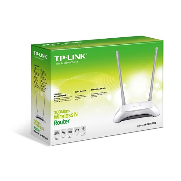 TP LINK TL-WR840N Wireless Ruter 300Mbps