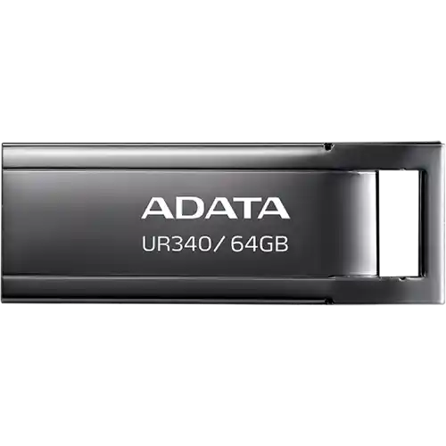 USB-Flash-64-GB-AData-3.2-AROY-UR340-64GBK-1 USB Flash 64 GB AData 3.2 AROY-UR340-64GBK