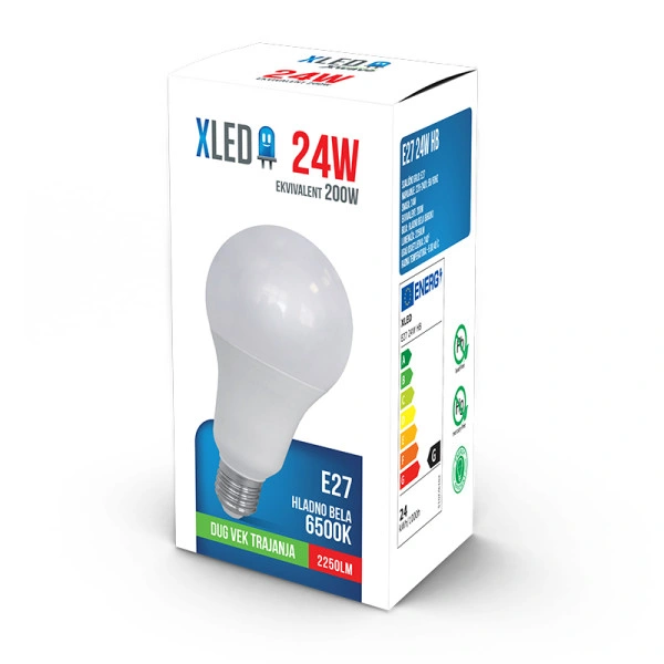 XLED E27 24W HB LED Sijalica 6500K