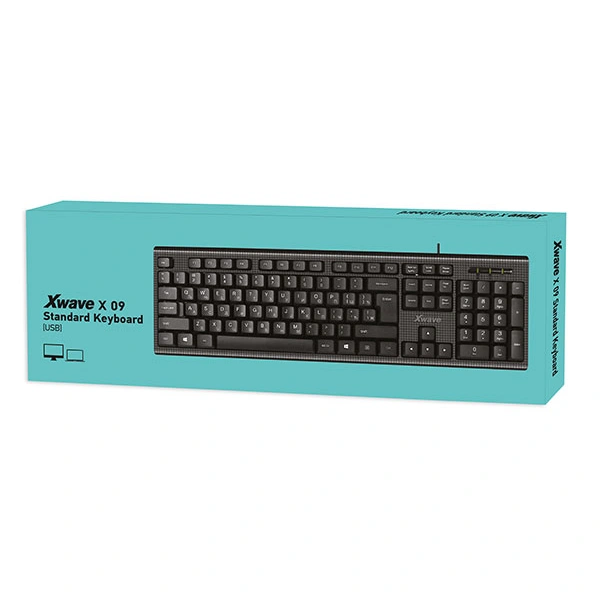 Xwave-X-09-Tastatura-USBUSA-slovacirilicna-slovacrna-2 Xwave X 09 Tastatura USB