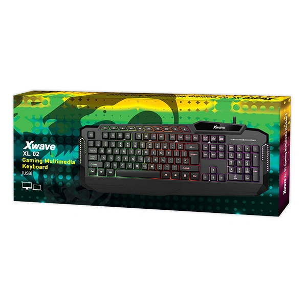 Xwave XL 02 Tastatura gejmerska multimedijalna sa RGB pozad.osvetljenjem