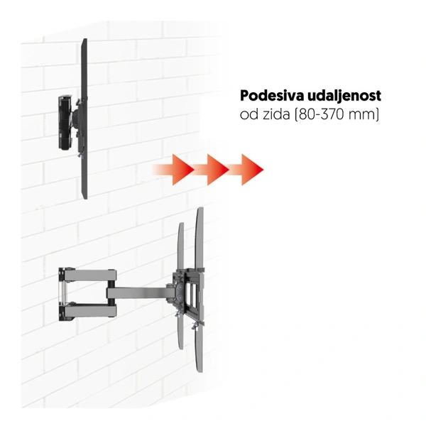 Zidni-TV-nosac-zglobni-od-32-do-75-2-1 od 32" do 75"