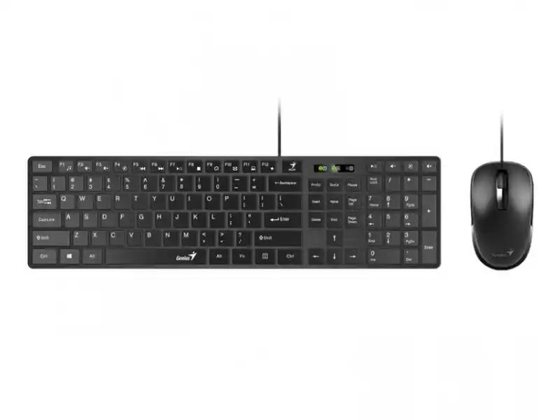 Tastatura + miš Genius Slimstar C126 USB YU Genius Slimstar C126 USB YU Tastatura i Miš Komplet
