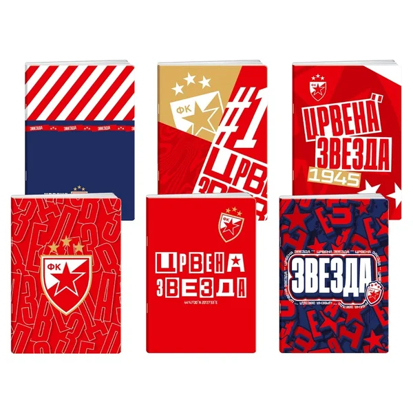 Best Buy Premium 50 FK Crvena zvezda A4 karo sveska