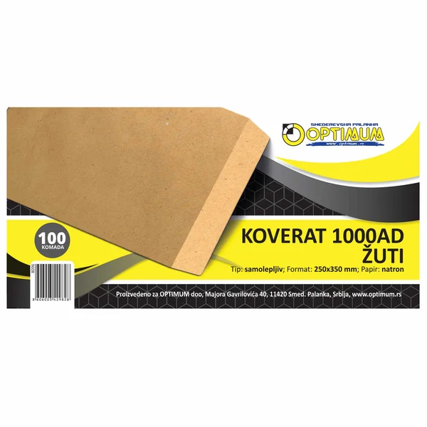 Optimum AD 1000 samolepljivi koverat
