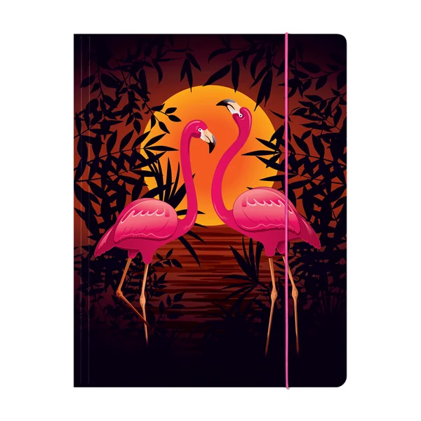 Optimum Flamingo fascikla sa gumom A4