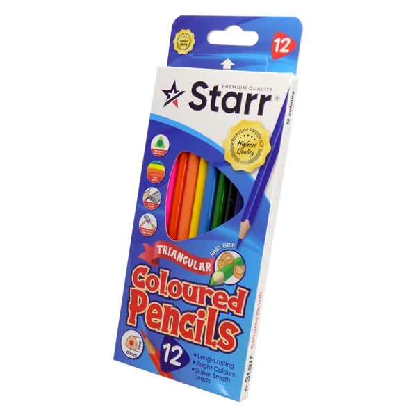 Starr trouglaste drvene bojice 12/1