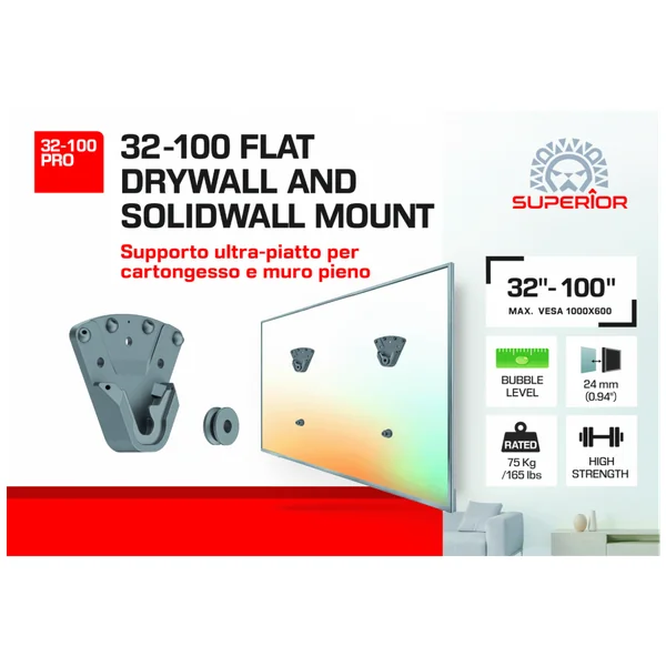 superior-32-100-pro-zidni-nosac-za-tv-8054242081817-04.webp Superior 32-100 PRO zidni nosač za TV