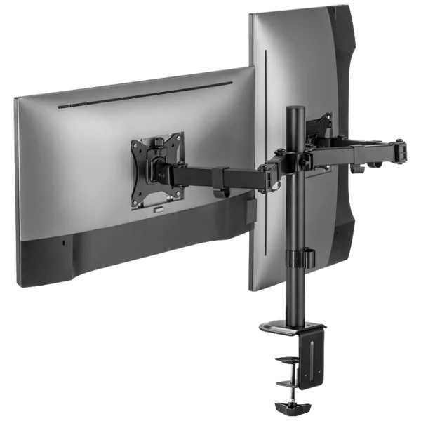 Superior dual stoni nosač za dva LCD monitora