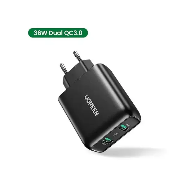 Ugreen CD161 Quick Charge 3.0 USB zidni punjač